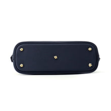 将图像加载到图库查看器中，HERMES Bolide Disorder Caban/Blue Indigo Epsom Tadelakt Leather Size 25
