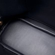将图像加载到图库查看器中，HERMES Bolide Disorder Caban/Blue Indigo Epsom Tadelakt Leather Size 25

