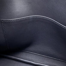 将图像加载到图库查看器中，HERMES Bolide Disorder Caban/Blue Indigo Epsom Tadelakt Leather Size 25
