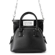 Load image into Gallery viewer, Maison Margiela Maison Margiela 5AC 2WAY Handbag BlackS56WG0081P0396T8013 Leather Nylon Size micro
