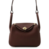 HERMES Lindy Terre Taurillon Clemence Size Mini