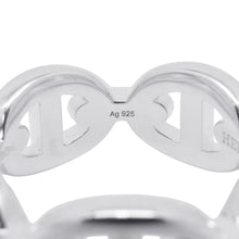将图像加载到图库查看器中，HERMES Chaine d'Ancre Anchene Ring Size PM/49/#9 SV925
