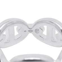 将图像加载到图库查看器中，HERMES Chaine d'Ancre Anchene Ring Size PM/49/#9 SV925
