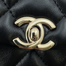 Load image into Gallery viewer, CHANEL Matelasse Mini Flap ChainShoulder Bag BlackAP4592 Lambskin Size Mini(7.5")

