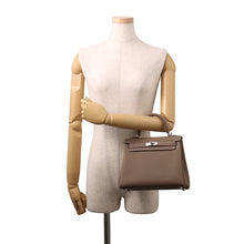 Load image into Gallery viewer, HERMES Kelly Retourne Etoupe Togo Leather Size 25
