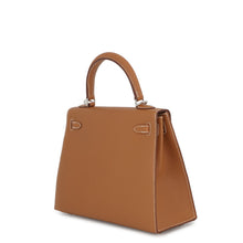 Load image into Gallery viewer, HERMES Kelly Sellier Gold Epsom Size 25
