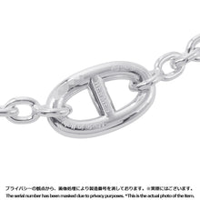 将图像加载到图库查看器中，HERMES Chaine d'Ancre Farandole Necklace Size 80 SV925
