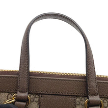 Load image into Gallery viewer, GUCCI Ophidia Small Tote Bag Beige/Brown547551 GG Supreme Leather Size Small
