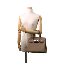 将图像加载到图库查看器中，HERMES Birkin Etoupe Togo Leather Size 30
