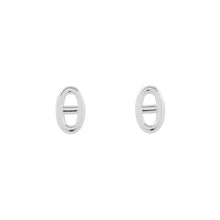 Load image into Gallery viewer, HERMES Chaine d'Ancre motif Farandole Earrings Size TPM SV925
