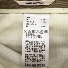 将图像加载到图库查看器中，HERMES Pants Saint Germain Size 42 Beige Cotton98% Polyurethane2%
