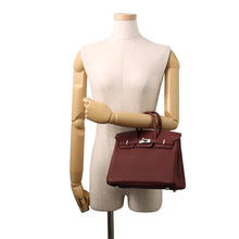 Load image into Gallery viewer, HERMES Birkin Rouge H Togo Leather Size 25
