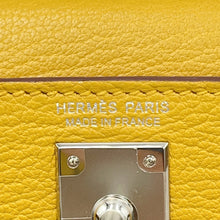Load image into Gallery viewer, HERMES Mini Kelly 2 Verso Jaune Ambre/Rose Tyrien Chevre Shamqila
