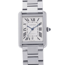 Load image into Gallery viewer, CARTIER Tank Solo XL H40.85mm ×W31mm Stainless Steel Silver DialW5200028
