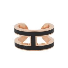 Load image into Gallery viewer, HERMES Pop Ash Ear Cuff Black Metal
