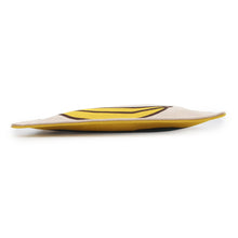 Load image into Gallery viewer, HERMES Flat Pouch Ta-la-Banane Yellow/Blue Cotton100% Size PM
