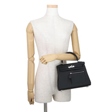 Load image into Gallery viewer, HERMES Kelly Colormatic Black Swift Leather Size 25
