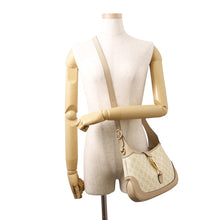 Load image into Gallery viewer, GUCCI Jackie1961 GG Supreme Shoulder Bag Beige678843 PVC Leather
