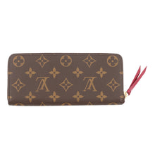 Load image into Gallery viewer, LOUIS VUITTON Portefeuille Clemence FuchsiaM60742 Monogram
