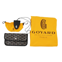 将图像加载到图库查看器中，GOYARD Saint Louis with clip Black PVC Leather Size PM
