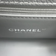 Load image into Gallery viewer, CHANEL Coco Handle 2WAYHandbag SilverAS2215 Caviar Leather Size XXS
