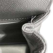 Load image into Gallery viewer, CHANEL Coco Handle 2WAYHandbag SilverAS2215 Caviar Leather Size XXS
