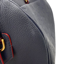 将图像加载到图库查看器中，LOUIS VUITTON Speedy Bandouliere Marine RougeM43501 Monogram Empreinte Leather Size 25
