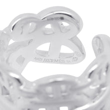 将图像加载到图库查看器中，HERMES Chaine d'Ancre Anchene Ring Size GM/51/#11 SV925

