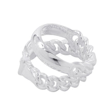 将图像加载到图库查看器中，HERMES BoucleSellier Inflexible Ring Size 54/#14 SV925
