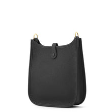 将图像加载到图库查看器中，HERMES Evelyne Short Black Taurillon Clemence Size TPM
