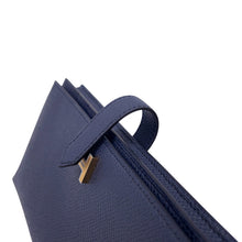 将图像加载到图库查看器中，HERMES Bean Soufre Blue Indigo Epsom
