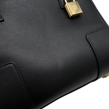 将图像加载到图库查看器中，LOEWE Amazona Square BlackA039N10X03 Calf Leather Size 19
