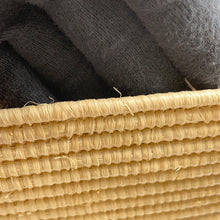 Load image into Gallery viewer, LOEWE Anagram Square Basket Bag Beige/TanACBK099X04 Raffia Leather Size Small

