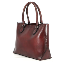Load image into Gallery viewer, Berluti Calligraphy Tote Bag Brown Leather
