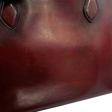 Load image into Gallery viewer, Berluti Calligraphy Tote Bag Brown Leather
