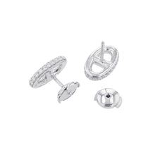 将图像加载到图库查看器中，HERMES Farandole EarringsH221514B 00 18K White Gold

