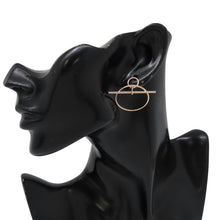 将图像加载到图库查看器中，HERMES Echappee Loop Earrings Size PM 18K Pink Gold
