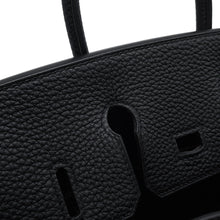 将图像加载到图库查看器中，HERMES Birkin Black Togo Leather Size 25
