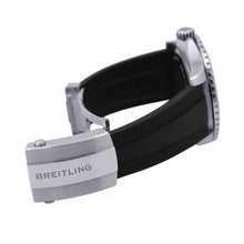将图像加载到图库查看器中，BREITLING Superocean Automatic 44 W44mm Stainless Steel Rubber Turquise Blue DialA17376211L2S1
