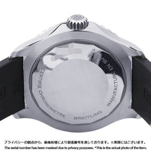 将图像加载到图库查看器中，BREITLING Superocean Automatic 44 W44mm Stainless Steel Rubber Turquise Blue DialA17376211L2S1
