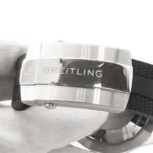 将图像加载到图库查看器中，BREITLING Superocean Automatic 44 W44mm Stainless Steel Rubber Turquise Blue DialA17376211L2S1
