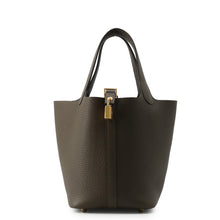 Load image into Gallery viewer, HERMES Picotin Lock Vertroden Taurillon Clemence Size PM
