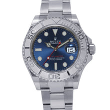 Load image into Gallery viewer, ROLEX Yacht-Master W40mm Stainless Steel PT950 Blue Dial126622
