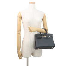 将图像加载到图库查看器中，HERMES Birkin Ardoise Togo Leather Size 25
