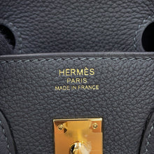 将图像加载到图库查看器中，HERMES Birkin Ardoise Togo Leather Size 25
