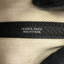 将图像加载到图库查看器中，HERMES Garden Party Black Negonda Leather Size TPM
