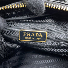 Load image into Gallery viewer, PRADA Dunkle Handbag Black1BB137 Leather Size Mini
