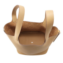 将图像加载到图库查看器中，HERMES Picotin Lock Biscuit Taurillon Clemence Size MM
