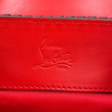 Load image into Gallery viewer, Christian Louboutin Explorer Funk Studded Backpack Black/Red3215038 Leather Canvas Size Small
