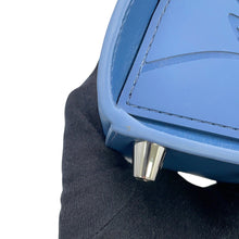 将图像加载到图库查看器中，Christian Louboutin Paloma Denim Top Handle Blue3245299 Denim Leather Size Mini
